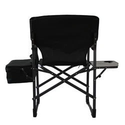 Overside Padded Outdoor Round Lounge Round Folding Adult Large Folding Foldable Camping Director Chair