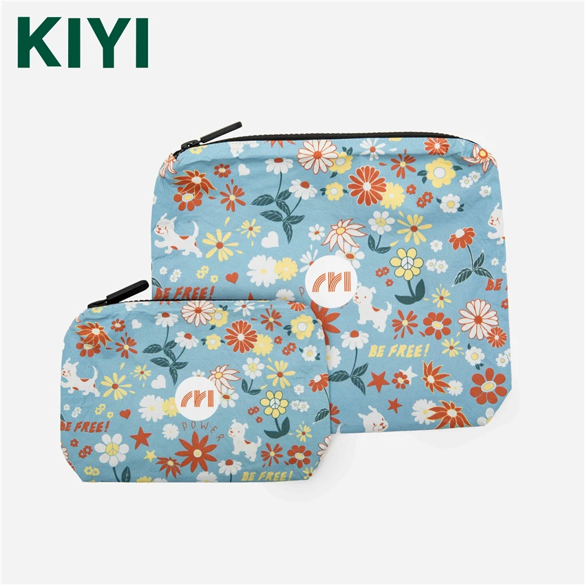 New Material Custom Logo Waterproof Cosmetic Dupont Tyvek Paper Pouch