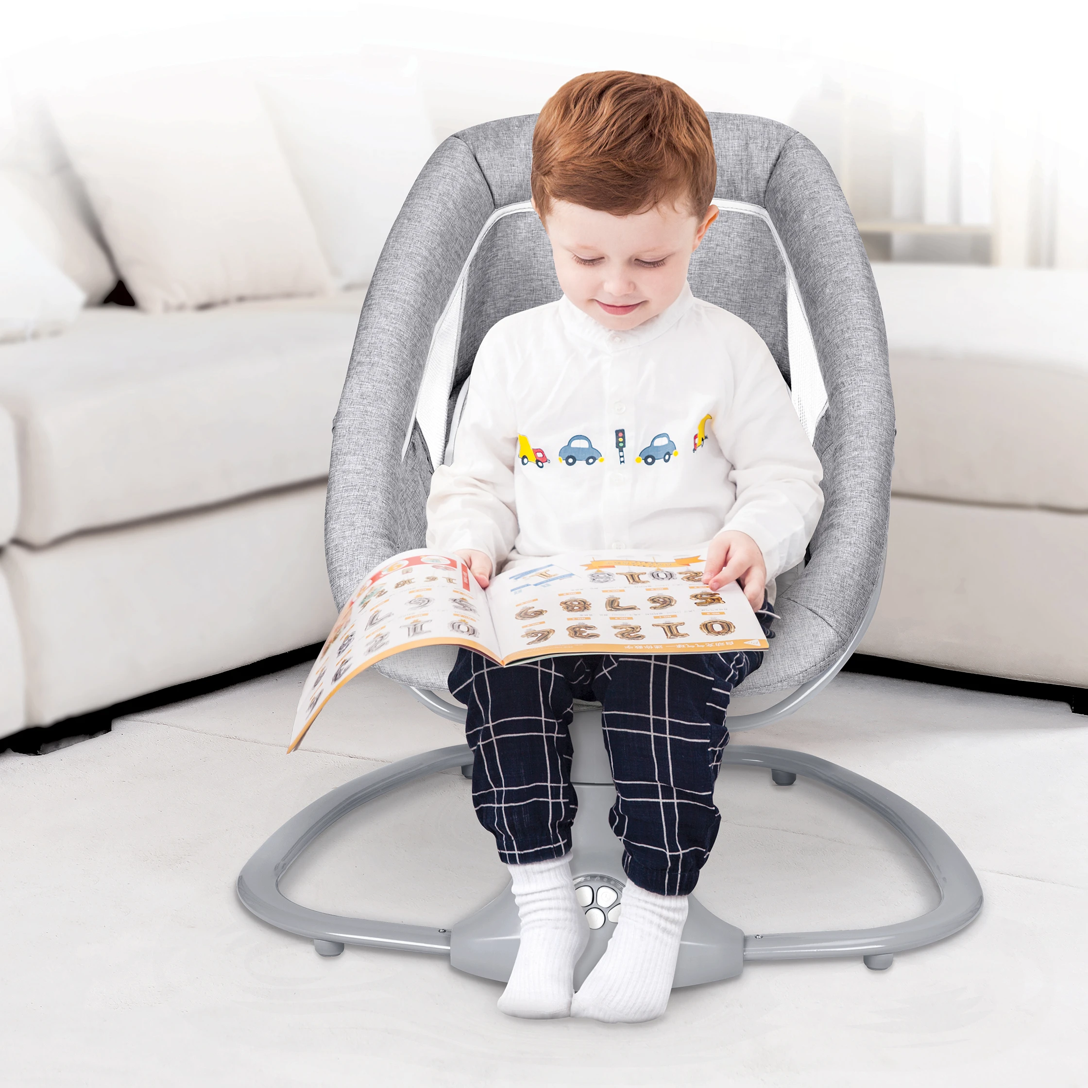 
Hot sale new Baby Rocker Bouncer Chair Infant Comfort Swing Chair Lightweight Electric Rocking Chair 