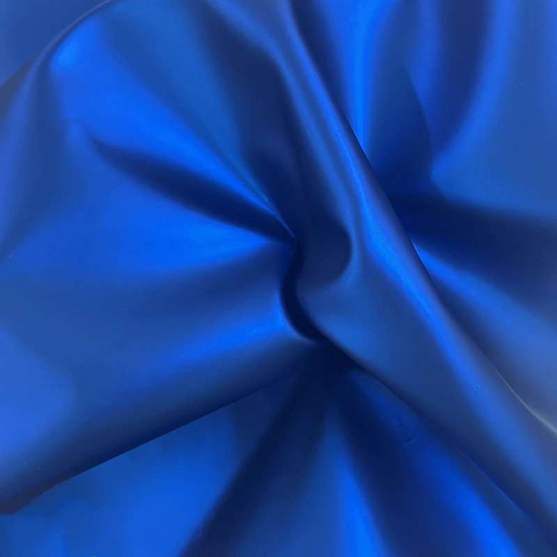 Smooth Surface Matte Foil Metallic Synthetic TPU Faux Leather For Handbag Garment DIY Accessories