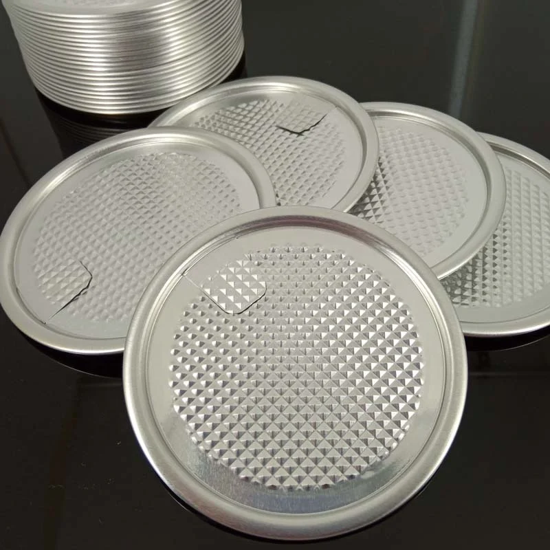 305 Full Open Easy Peel Off Lid for Chicken Flavo Soup Food Can Lid Aluminium Easy Peel Off Ends