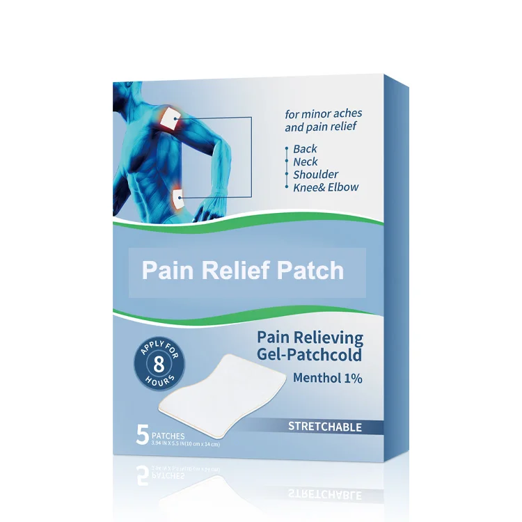 icy large pain relief patch maximum strength patch menthol gel patch