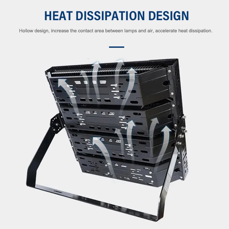 Professional SAA Stadium Light Ip66 Outdoor Floodlights 200w 400w 800w 1000w 1200w Led Tunnel Lights