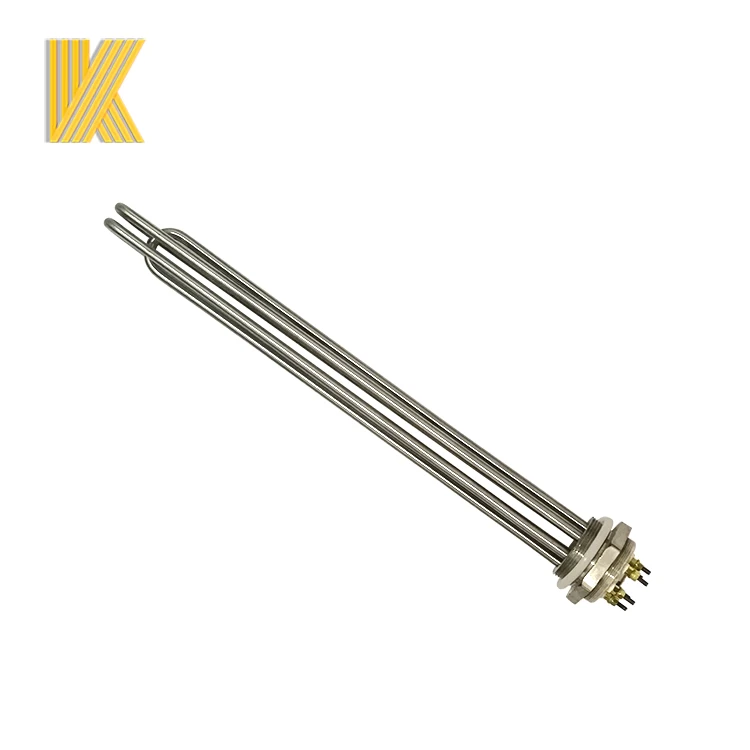 Customized Industrial heater rod tubular immersion water heater for liquid heating