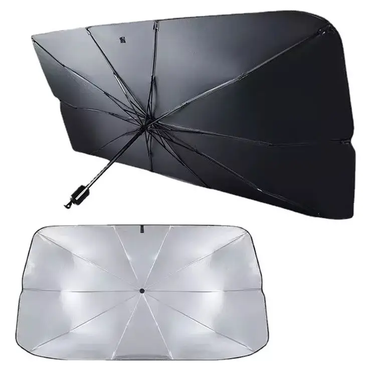 retractable anti UV Protection Car Umbrella Foldable Front window windshield sun shade Sunshade for car