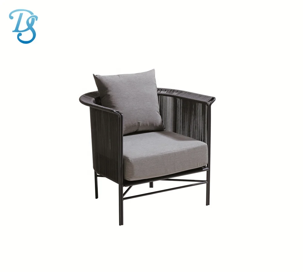 New Style Garden Rope Sofa Set. High Quality Outdoor Aluminum Sofa and Table.