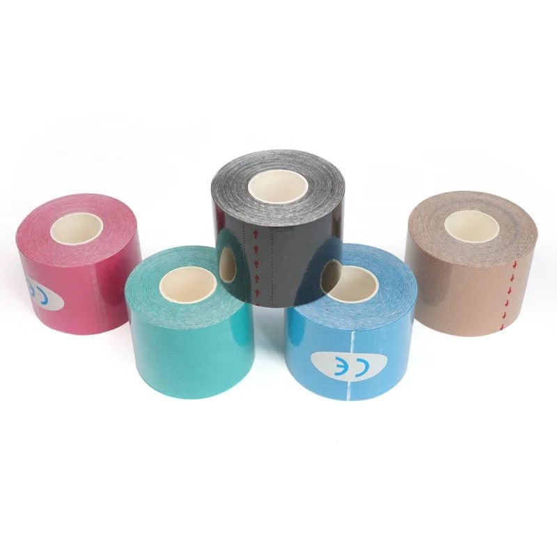 Фабрика нейлон водонепроницаемый уход за лицом Мюллера ветеринарный адгезии хлопчатобумажная Спортивная Кинезиология производитель цена обучение лента