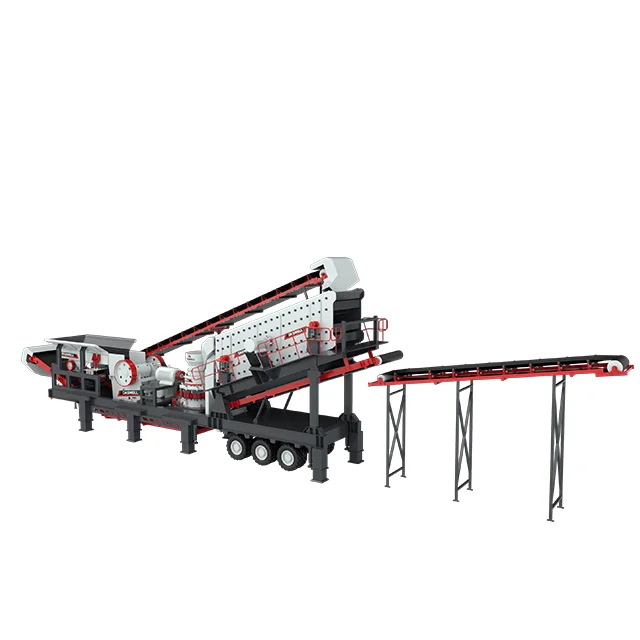 Оборудование для горной промышленности, линия обработки камня, дробления, индивидуальная Мобильная установка