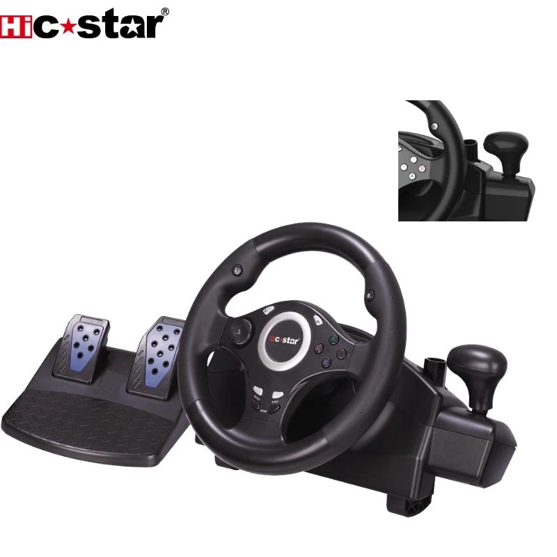 Game Steering Wheel Racing Controller Driving 270 Degree Support 7 Platforms With Factory Price