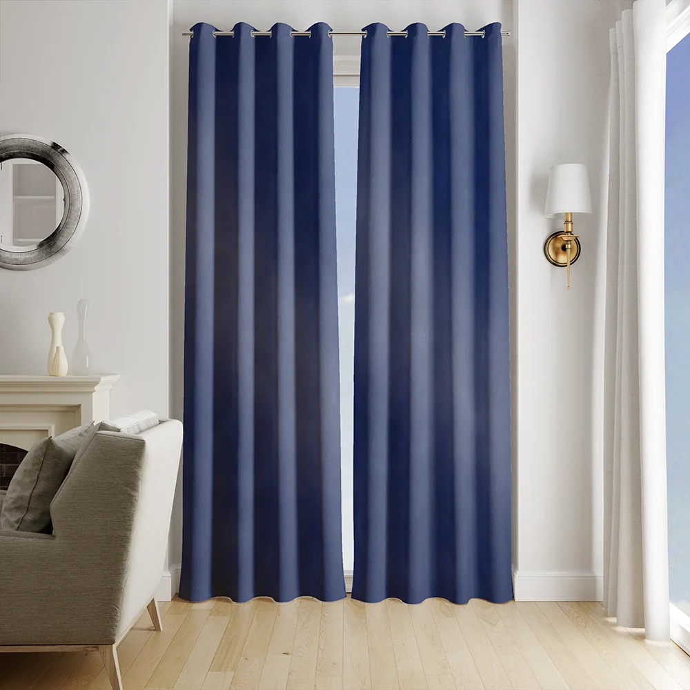 Polyester Jacquard Window Curtain Made by BSCI Factory