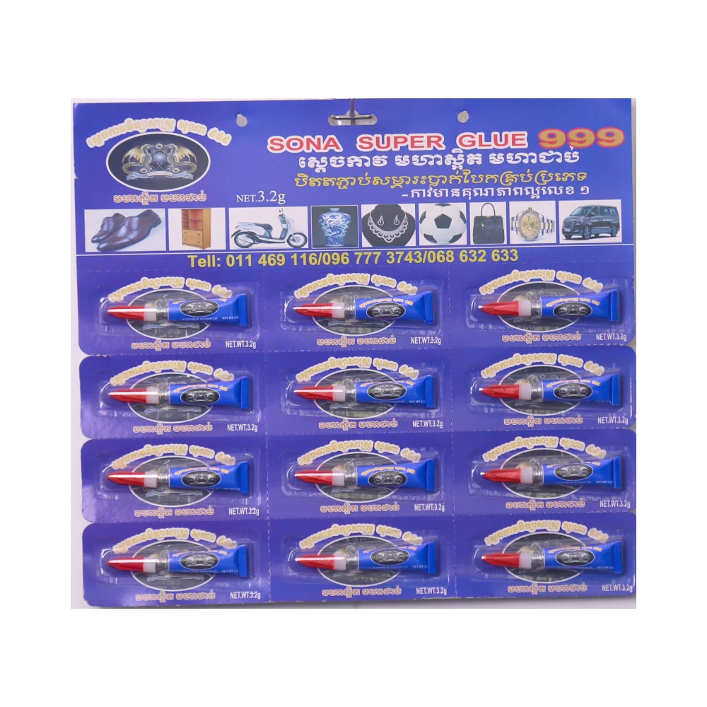 fast dry adhesive sealant high quality quick bond glue support OEM liquid sticker for metal plastic super glue 3g