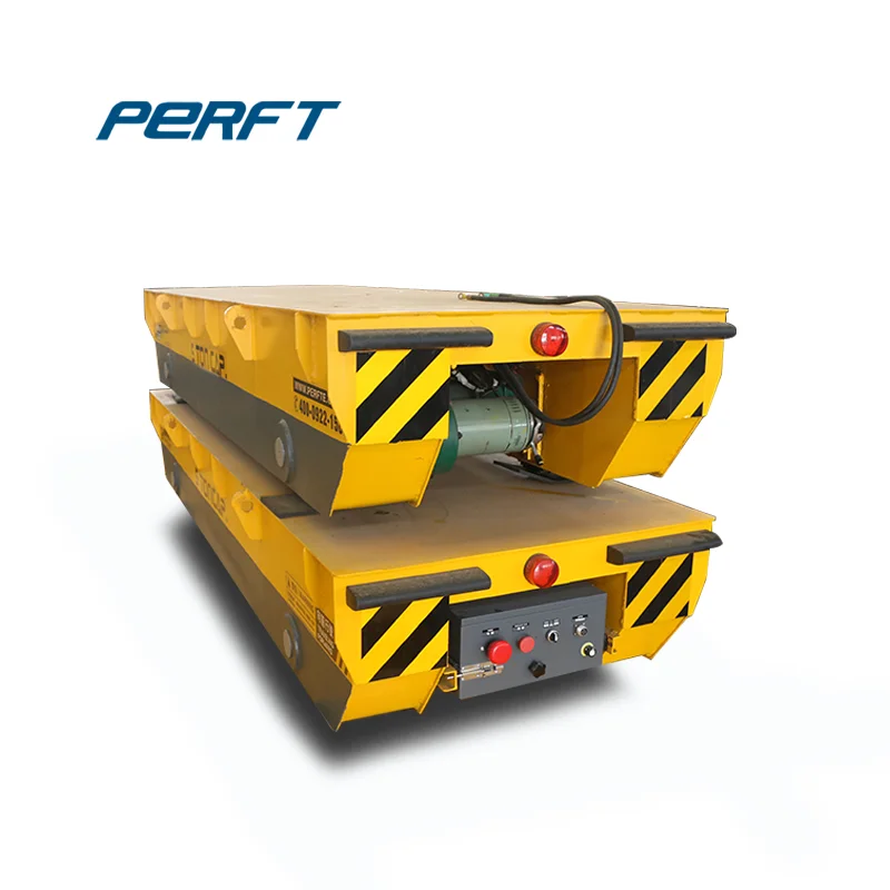 Электрическая моторизованная плита железнодорожная транспортная тележка