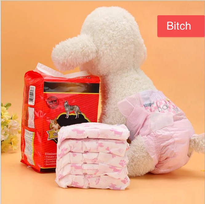 Dog Physiological Pants Disposable Pet Diapers Bitch Pet Pants Wholesale