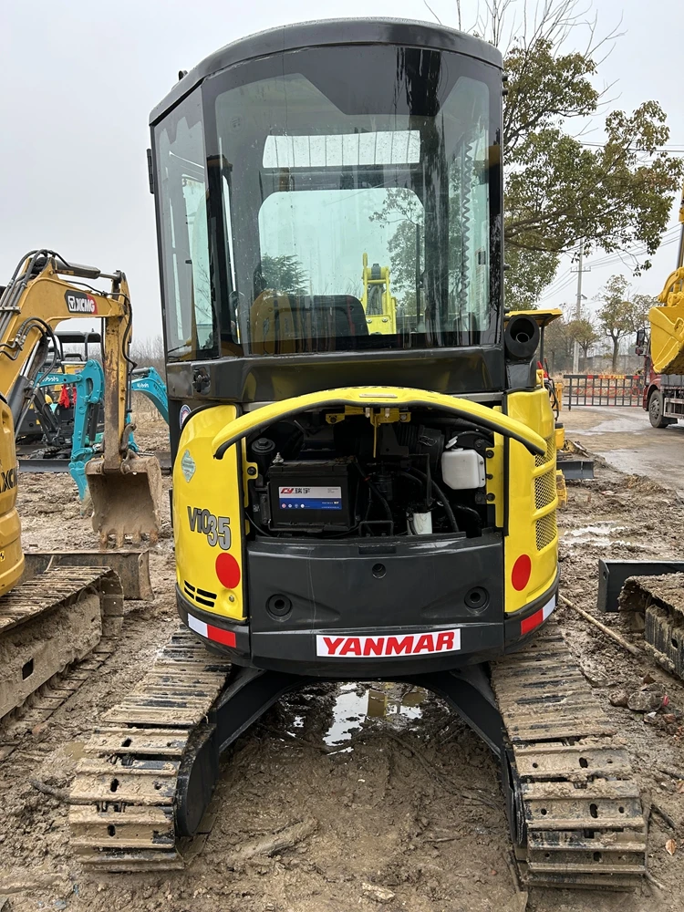 Мини-экскаватор б/у с двигателем yanmar 3.5ton маленький экскаватор Vio35 35