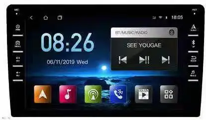  Xinyoo 9 дюймов Универсальный Android в машину с USB туманный распылитель BT Wi-Fi Зеркало Ссылка автомобиля Радио DVD плейер Автомобильный GPS MP5