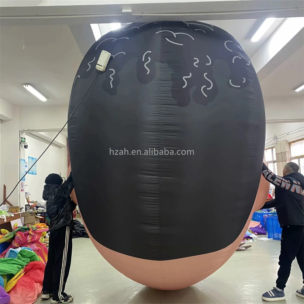 Giant Customized Inflatable Cartoon Character Inflatable Man Head Image