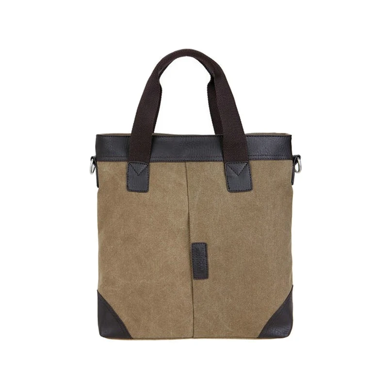 Custom China handbag manufacturer oem business totr bag briefcase canvas vintage men hand bag