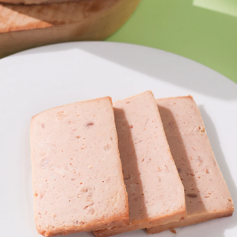 Canned Luncheon Meat 90% content 340g BBQ Beef Flavor Instant Food Hot Pot Ingredients Beef Meat Canned