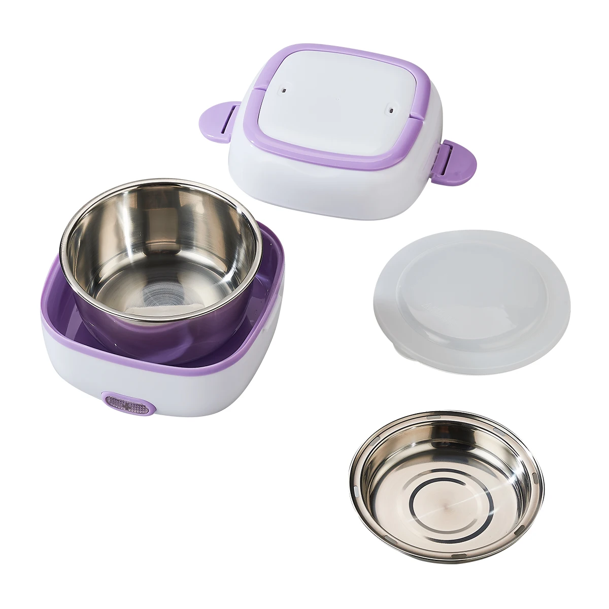 Многофункциональная портативная пластиковая электрическая мини-рисоварка с подогревом 110 В 220 в бытовой перезаряжаемый Ланч-бокс