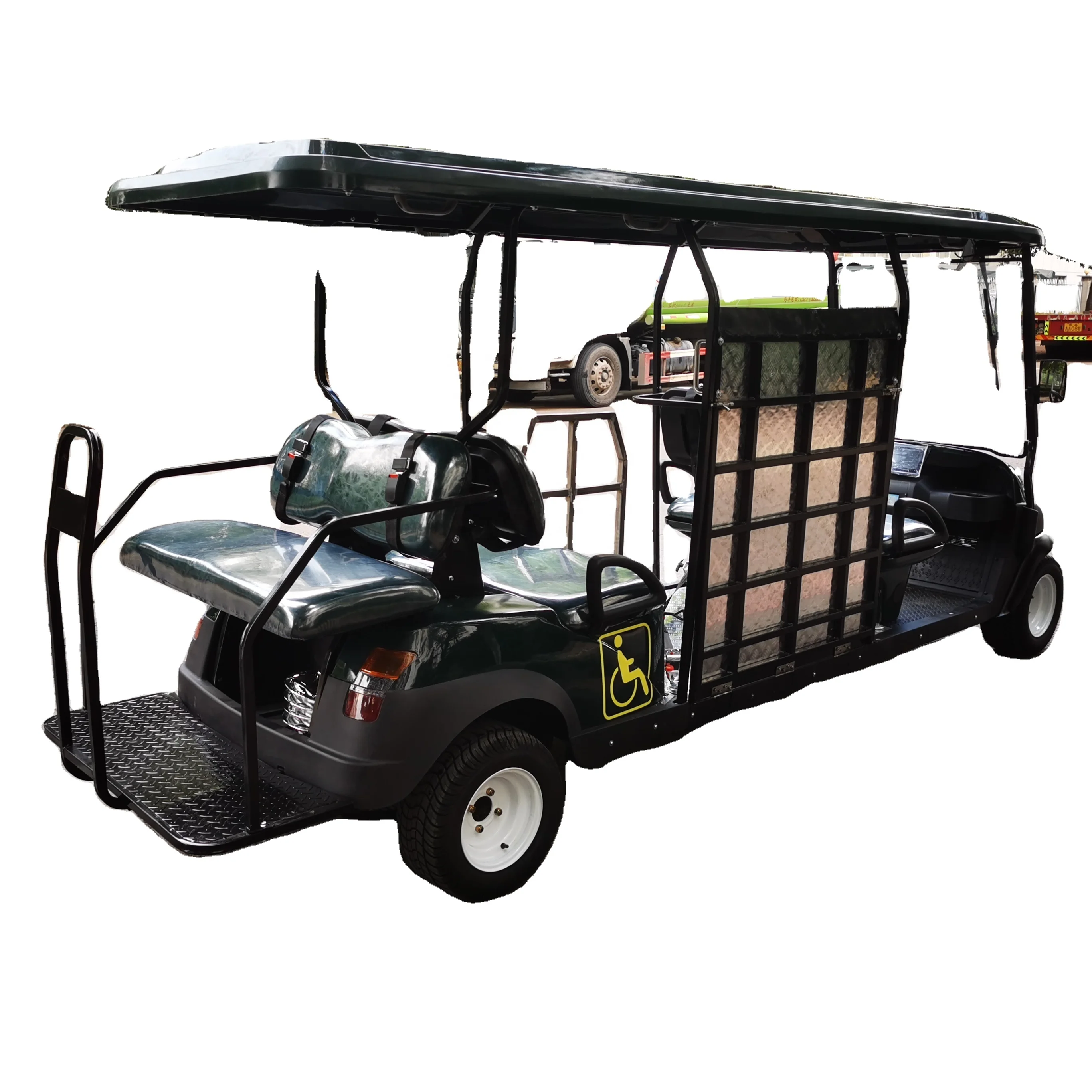 4 Wheel Battery Operated Handicap Electric Vehicle Golf Cart