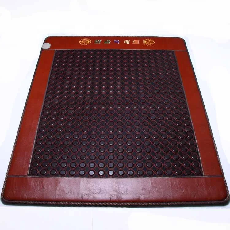 
Tourmaline electric heating mattress jade stone Korean massage mattress 