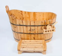 Wholesale Wooden Shower Bathtub Above Ground Hot Square Shower Bathtub