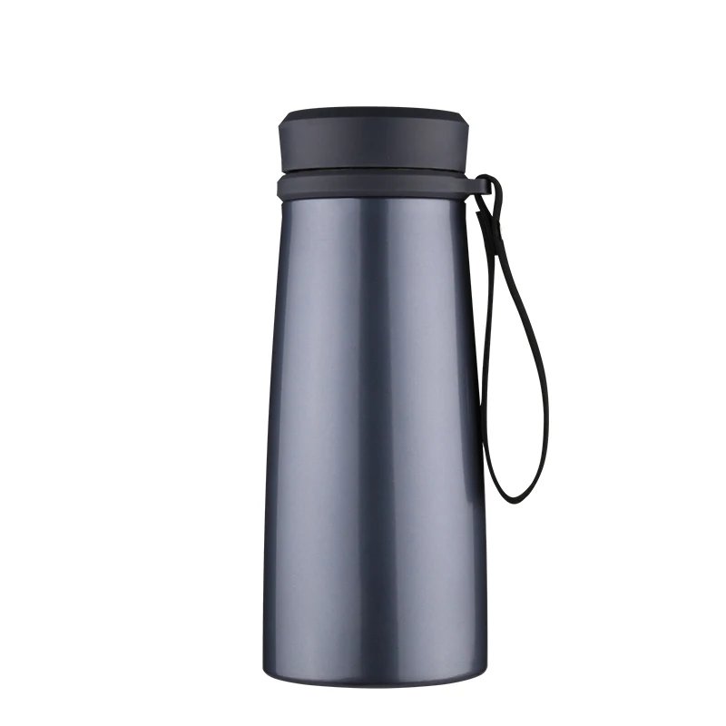 High Quality vacuum flask Insulated thermos double walled stainless steel thermo with rope