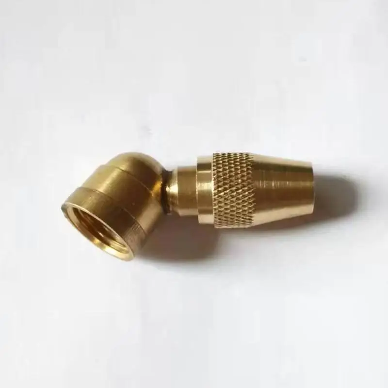 SPRAYER PARTS Adjustable Single Brass Bend Nozzle for agriculture sprayer