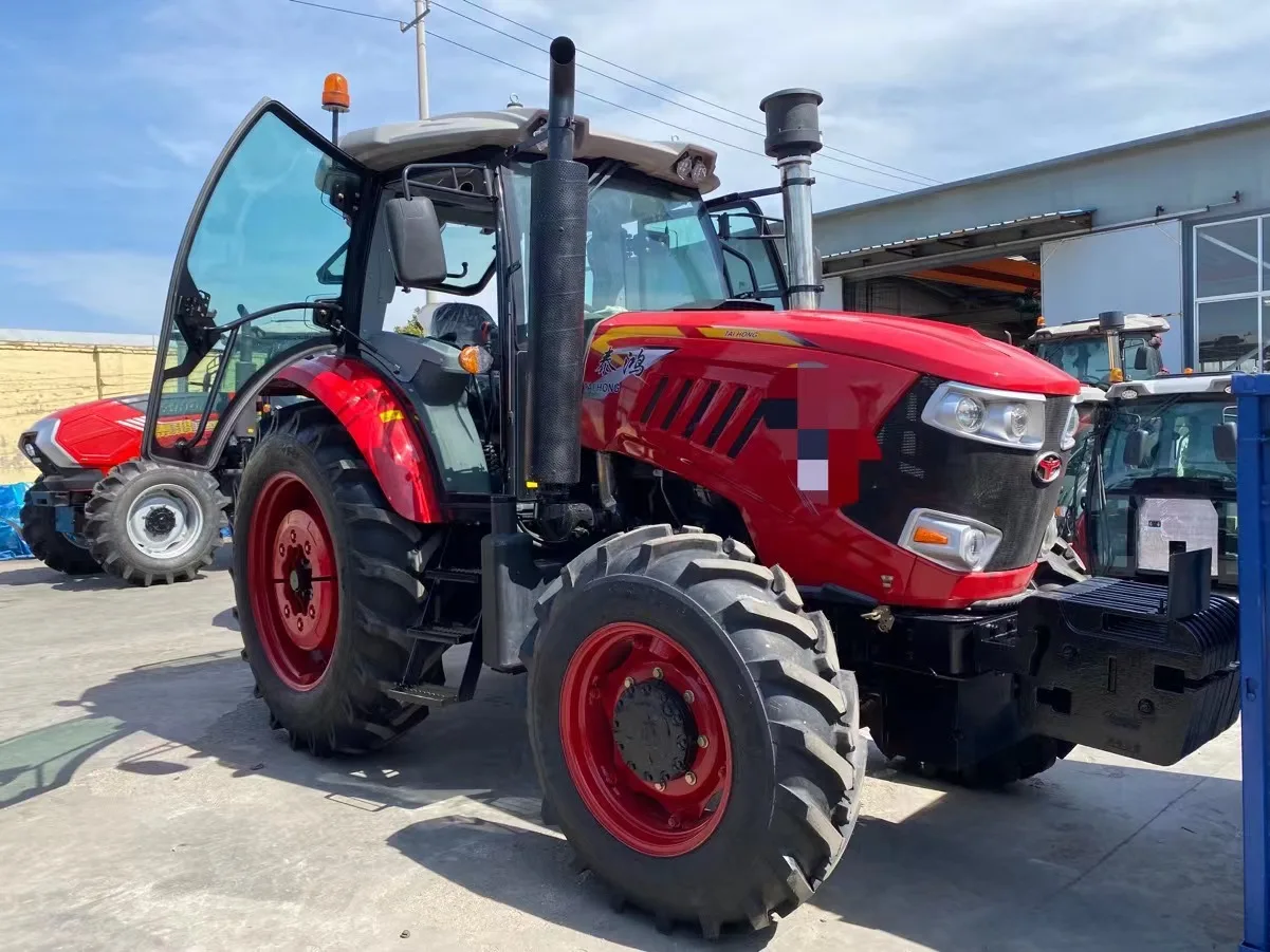 90HP Tractors Track Excavator Loader Crawler Hydraulic Digger  Massey Ferguson KUBOTA Tractor