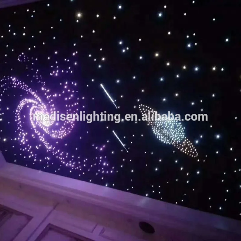 led fiber optic ceiling star starry sky  lighting for sauna room