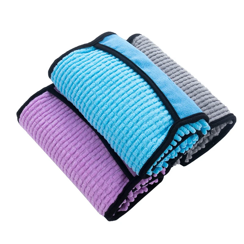 Cheap pet microfiber towel 23x62cm pet bath towel soft pet towel blanket