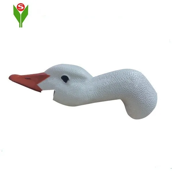 Plastic Outdoor  Waterproof Goose Decoy Hunting Head for Field