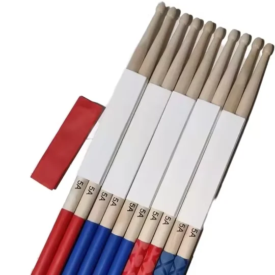 Customer-Owned Custom Drum Set with Drum Stick 5A/5B/7A/2B/8D Custom Logo Featuring Unique Material Drumstick