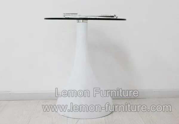 China hot selling modern glass desktop fiberglass table leg tea table for living room