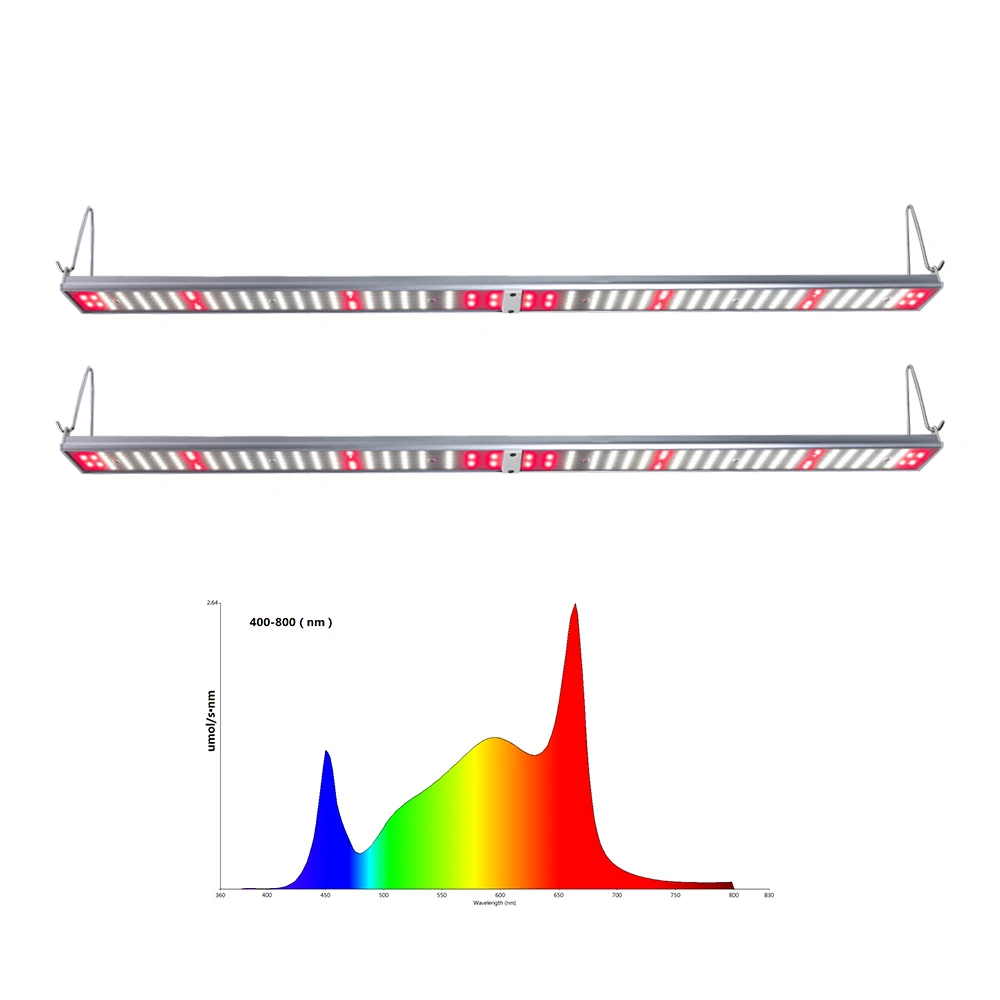 Professional High Quality 125W Hydroponic Led Strip Grow Light Full Spectrum For Plants Indoor Lamps