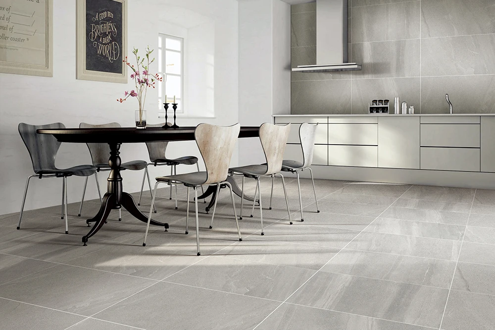 house flooring bathroom porcelain kitchen floor grey matte ceramic tile 600x1200mm