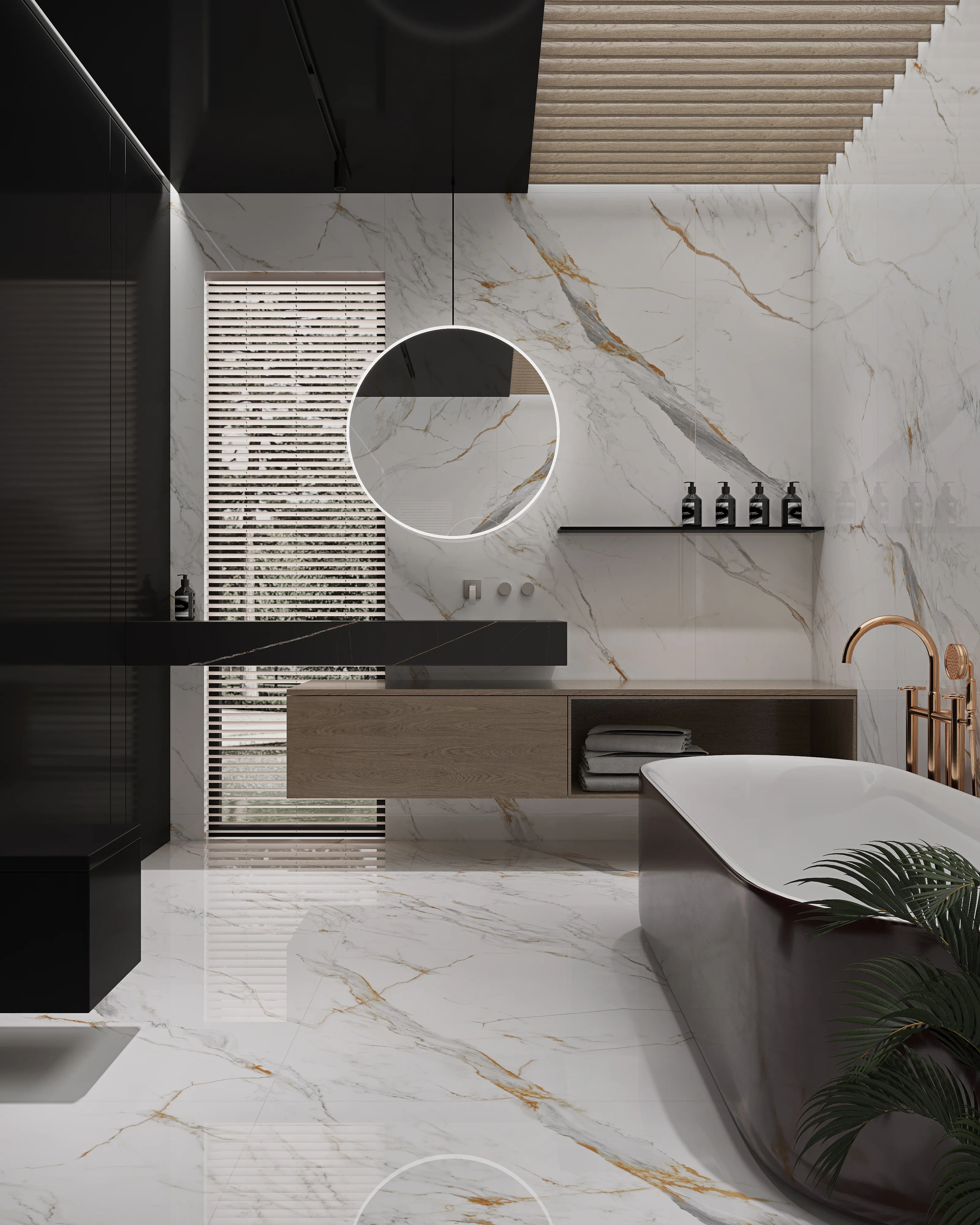 Platinum Color Scheme Marble Grain Ceramic Tile Porcelain Polished Glazed Marble Look Slab Tile porcelanato