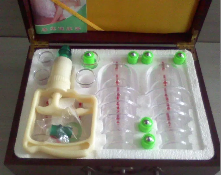 2018 Hot sell best quality chinese vaccum Cupping Kit with 24 cups