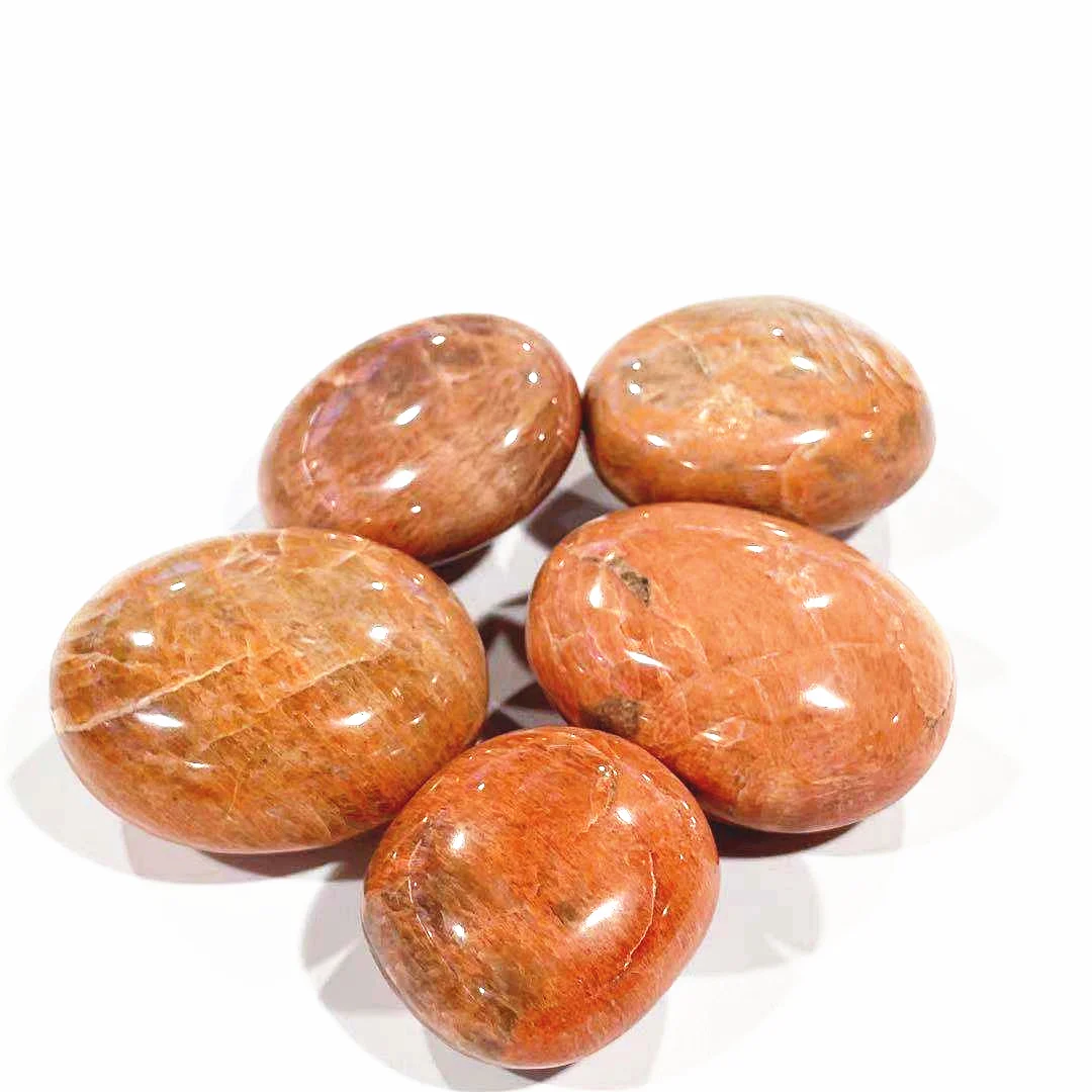 Оптовая продажа натуральные Исцеляющие кристаллы карманные драгоценные камни из агата пальмовый камень рейки Лабрадорита для украшения дома