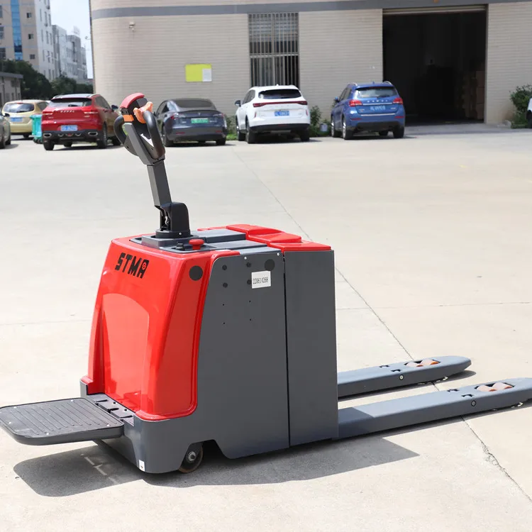 STMA new electric pallet jack 3tonne 3tn montacarga electrico with platform / arms