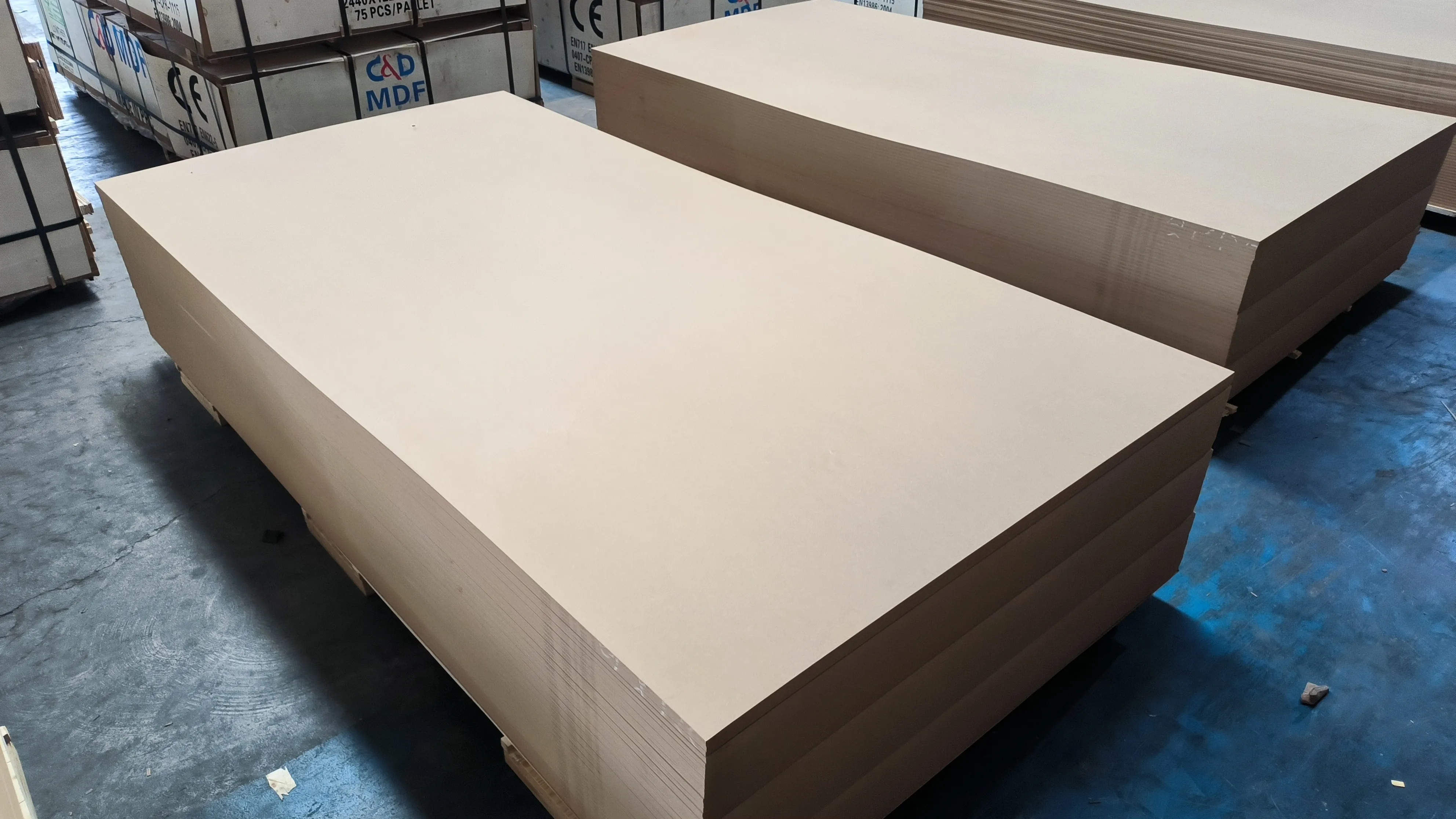 Mdf board 18mm 3mm laser cutting toy edge band Mdf wall panels sheet 4x8 for wall panel furniture door making