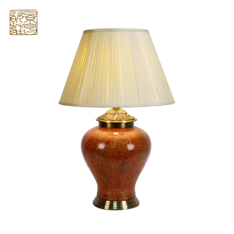 Popular cheap high quality ceramic decoration table lamp