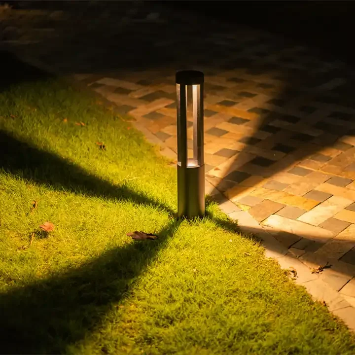 Modern aluminum ip65 waterproof lawn light garden 12v 24v 110v led landscape lawn bollard light for park garden villa