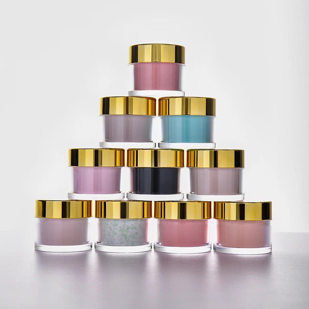 TANI High Quality Bulk Jars Glitter Acrylic Powder Hot Selling Color 1 OZ Nails Acrylic Powder