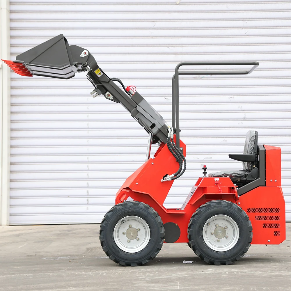 china diesel skid steer loader mini CE EPA EURO 5 ready to ship skid steer stand on