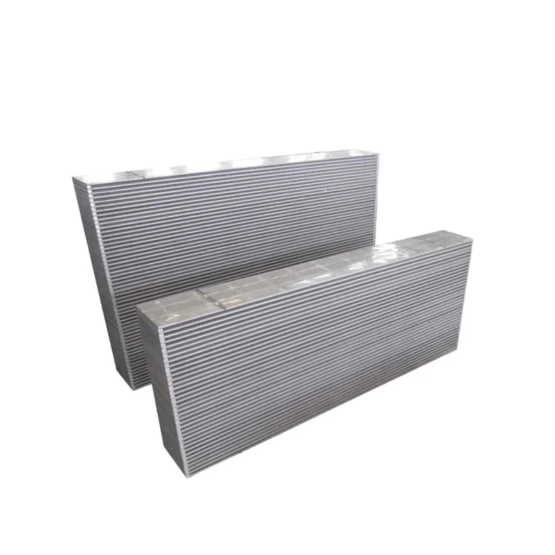 High Quality Custom Made Bar Plate Fin Heat Exchanger Water To Air Auto Intercooler core