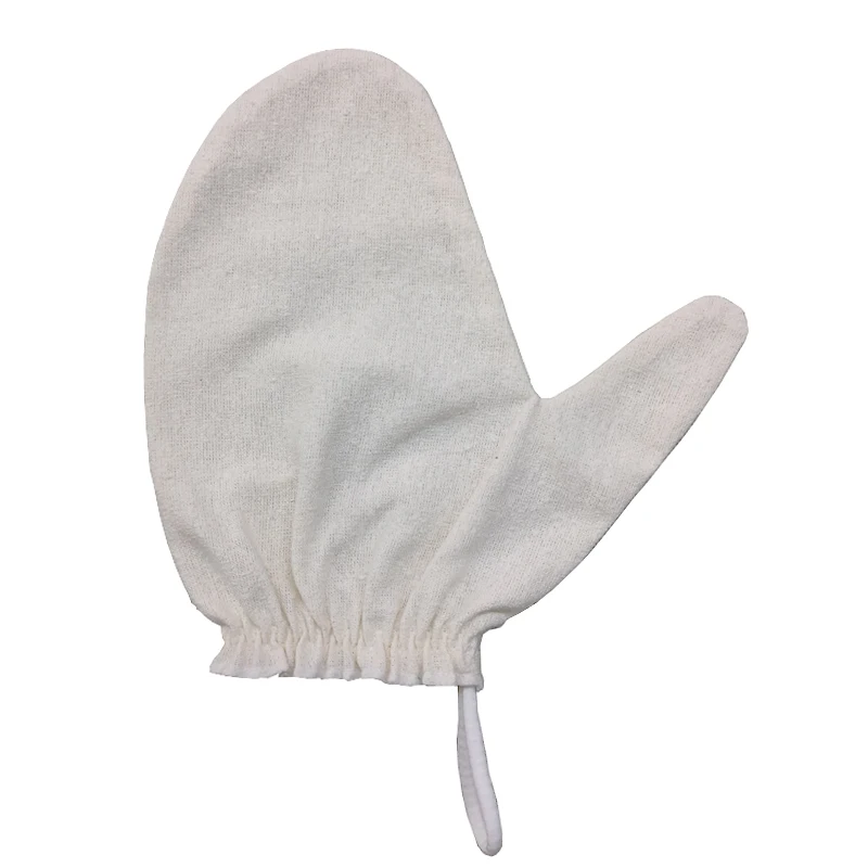 100% silk exfoliating gloves body Spa gloves dead skin cell remover bath gloves shower massage scrubber