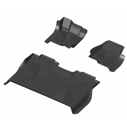 Anti Slip Weatherproof Custom Fit Luxury 3D TPE Car Floor Mats For Ford F150 15-20