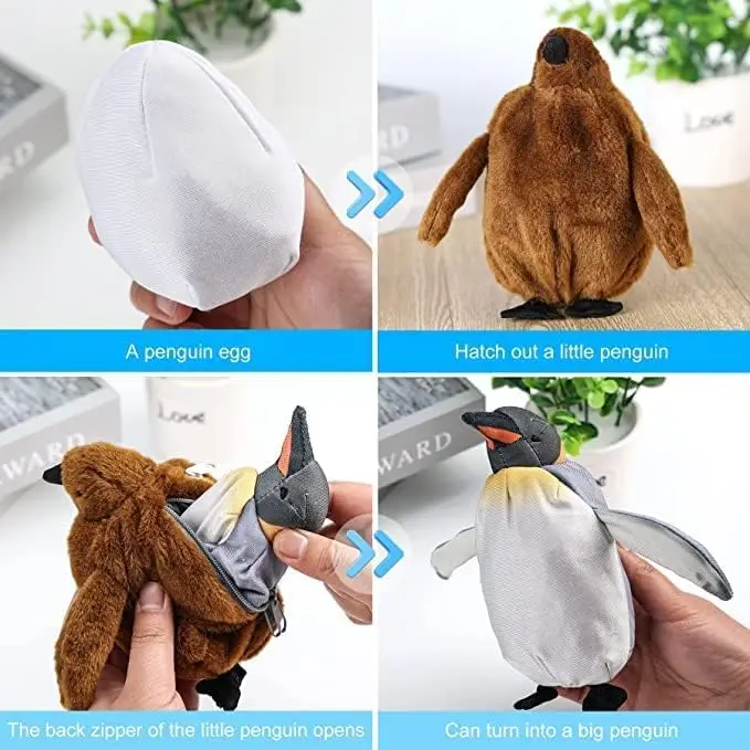 Penguin Plush Toys Have Three Forms,Penguin Plush Animal Toys, Cute Plush Animal Toys