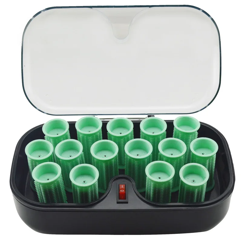 30pcs Spots Fast Heat Electric Hair Rollers Plastic Heated Rollers Magic Hair Curler Electric Hair Curler Machine Home Salon Use